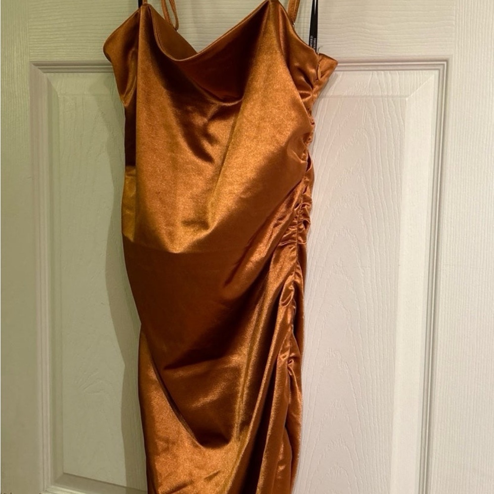 F21 metallic dress NWT